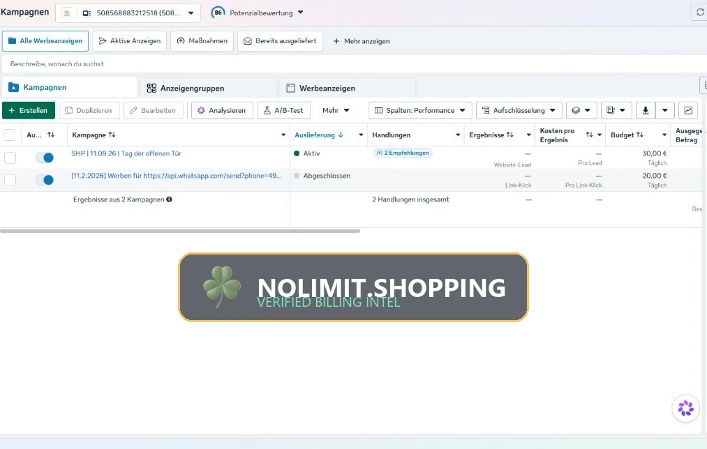 Controlled DACH regional traffic routing delivering active €30/day ad sets with zero IP friction